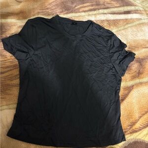 SHEIN Black Short Sleeve Tee